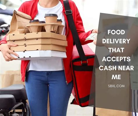 Here is a closer look at some of the food delivery services that accept cash as payment. DoorDash A leading restaurant delivery service, DoorDash accepts credit and debit cards, PayPal and ...